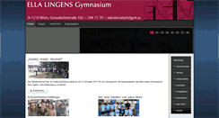 Desktop Screenshot of elgym.at