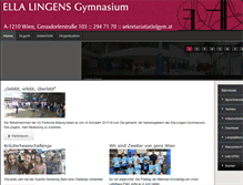 Tablet Screenshot of elgym.at